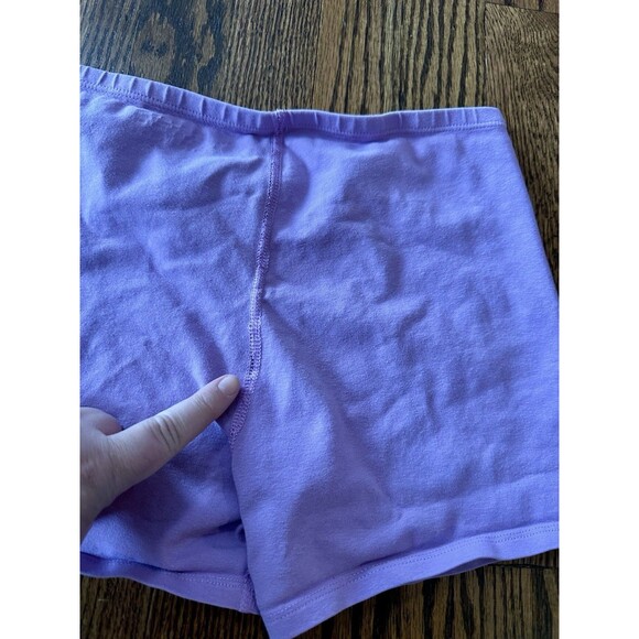 Primary Girls Size 12 Under Shorts Set of 2 Light Blue Purple Cotton Cartwheel - Picture 10 of 10